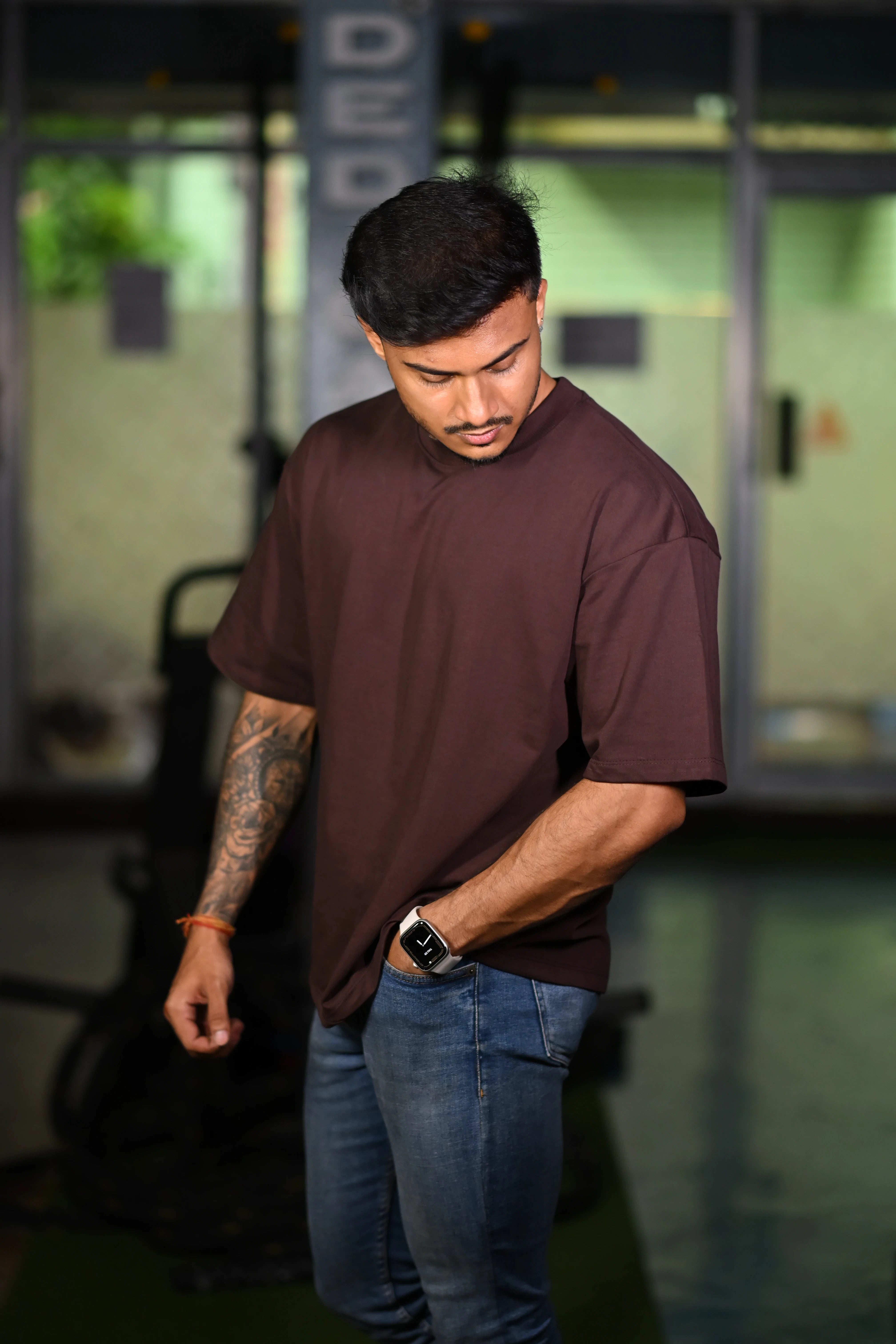 Ride or Die Graphic Oversized T-Shirt Brown