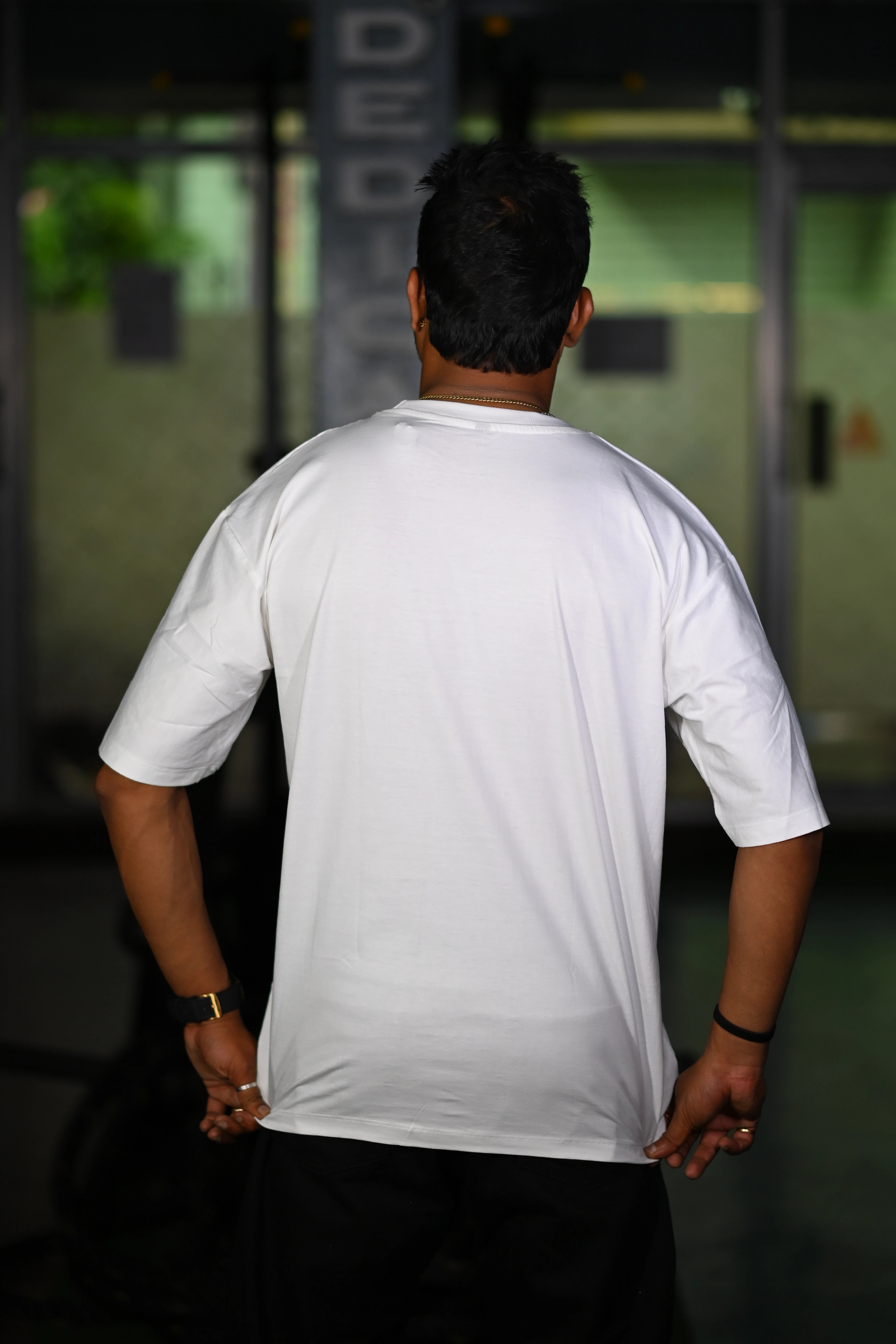 There Is No Competition Graphic Oversized T-Shirt White